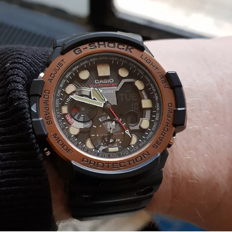 Casio G-Shock Gulf Master Moon Tide Graph Quartz Men's Watch- GN-1000RG-1A